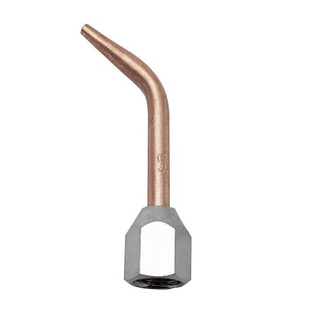 Gentec THE SMALL TORCH OXY-FUEL TIPS, Oxy-Fuel Tip#5, Small Torch 10STP-5